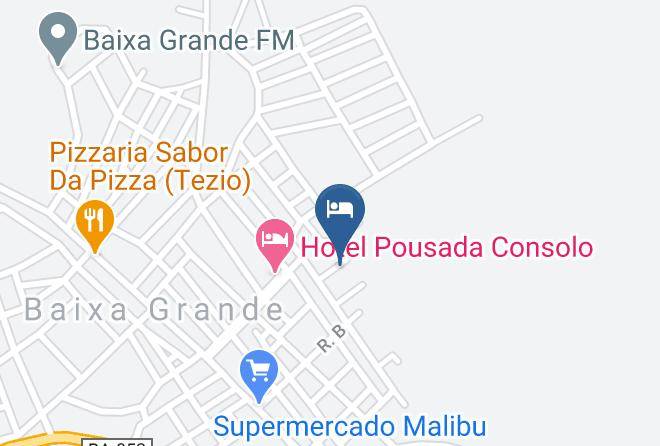 Baixa Grande - Pousada Requinte Maps