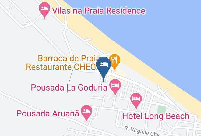 Aracati - Pousada Residencia Oceanos Maps