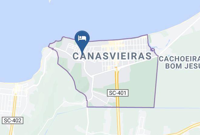 Florianopolis - Pousada Residencial Santana Maps