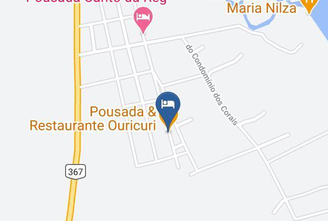 Santa Cruz Cabralia - Pousada & Restaurante Ouricuri Maps