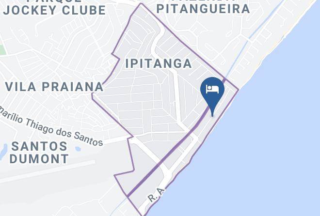 Lauro De Freitas - Pousada Restinga Maps
