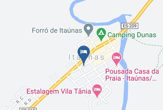 Conceicao Da Barra - Pousada Retiro Das Dunas Maps