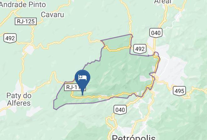 Petropolis - Pousada Riacho Doce Maps
