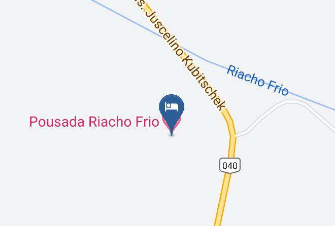 Tres Marias - Pousada Riacho Frio Maps