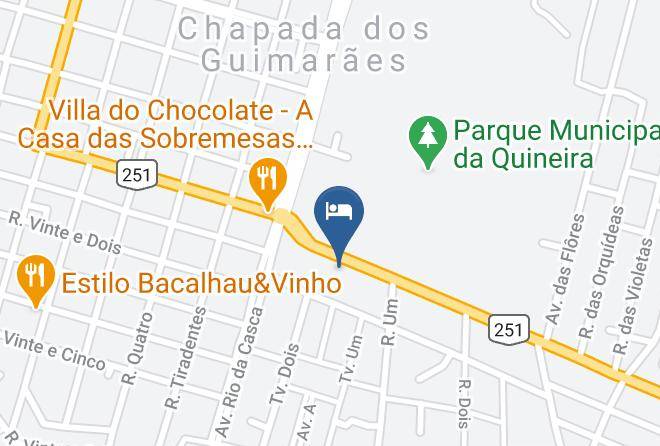 Chapada Dos Guimaraes - Pousada Ribas Maps