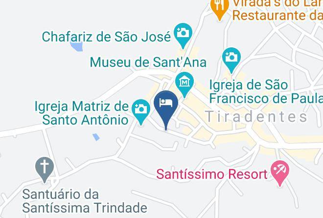 Tiradentes - Pousada Richard Rothe Maps