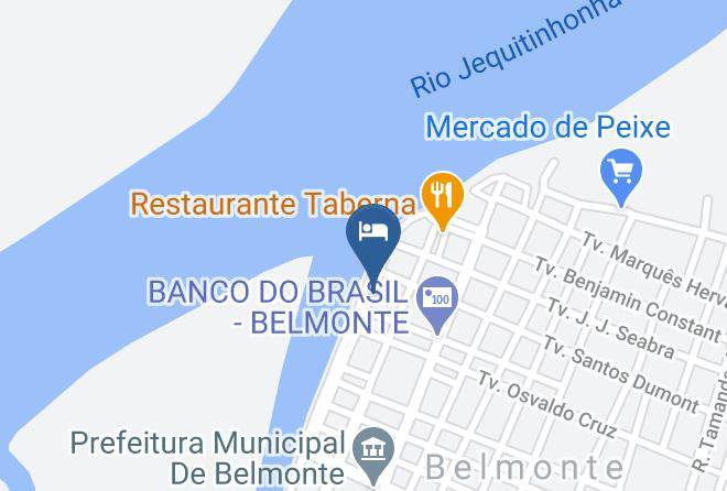 Belmonte - Pousada Rio Maps