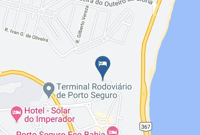 Porto Seguro - Pousada Rio Da Vila Maps