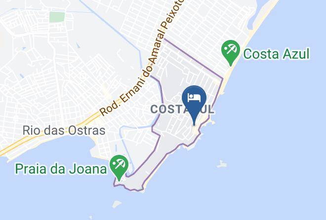 Rio Das Ostras - Pousada Rio Das Ostras Da Baleia Maps