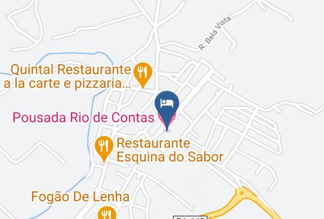 Rio Detas - Pousada Rio De Contas Maps