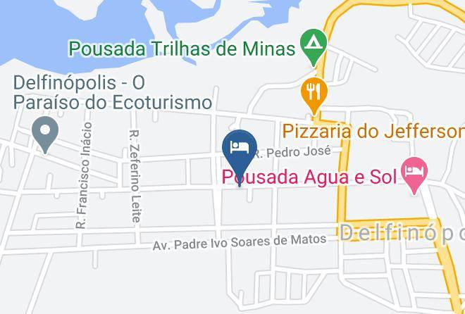 Delfinopolis - Pousada Rio Grande Maps