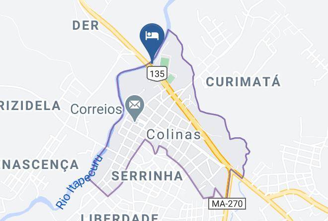 Colinas - Pousada Rio Itapecuru Maps