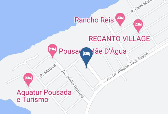 Presidente Epitacio - Pousada Rio Parana Maps