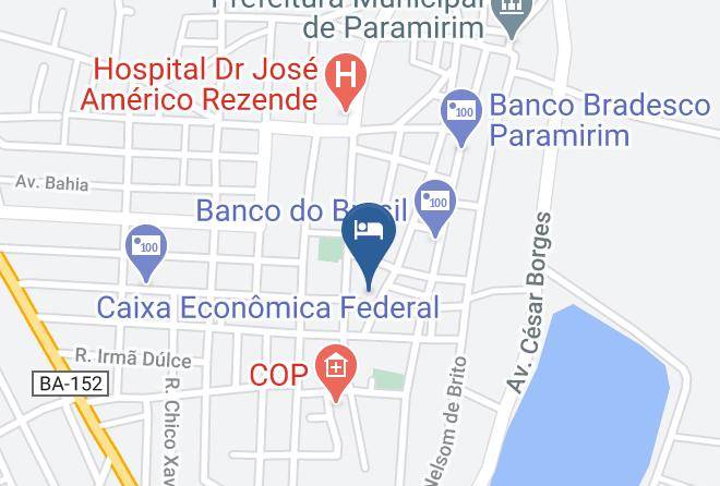 Paramirim - Pousada Rio Pequeno Maps