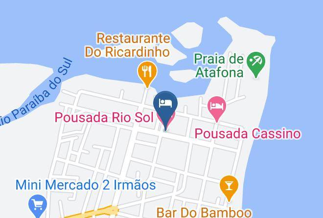 Sao Joao Da Barra - Pousada Rio Sol Maps