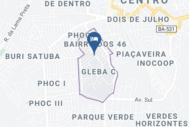Camacari - Pousada Romantica Chale Suico L Maps