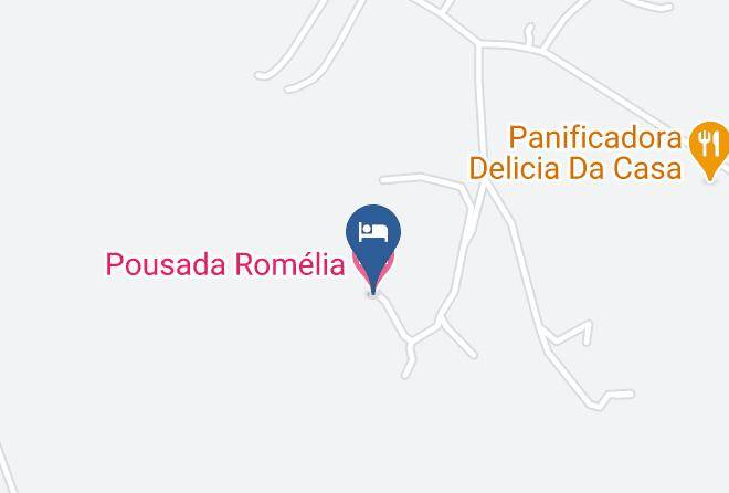 Tres Barras - Pousada Romelia Maps