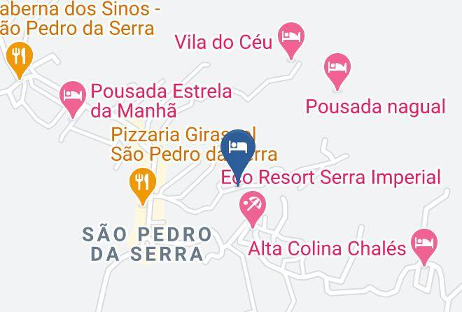 Nova Friburgo - Pousada Rosa Amarela Maps