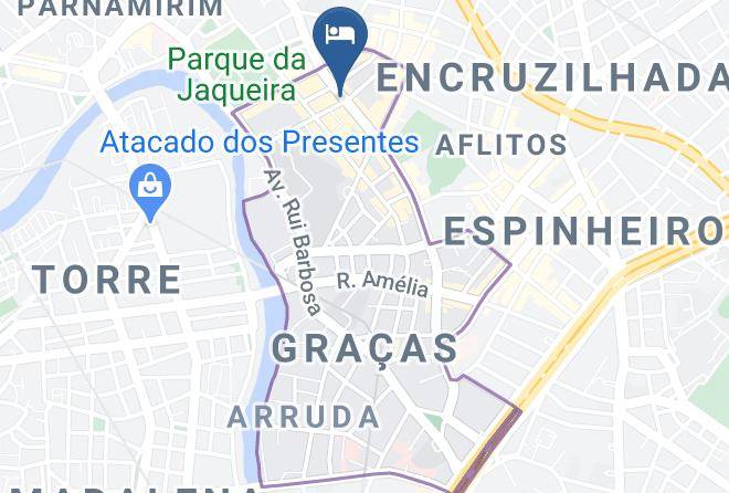 Recife - Pousada Rosa E Silva Maps