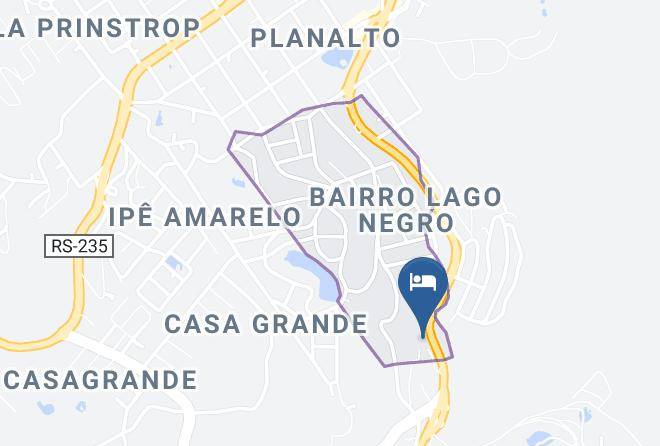 Gramado - Pousada Rosa Maps