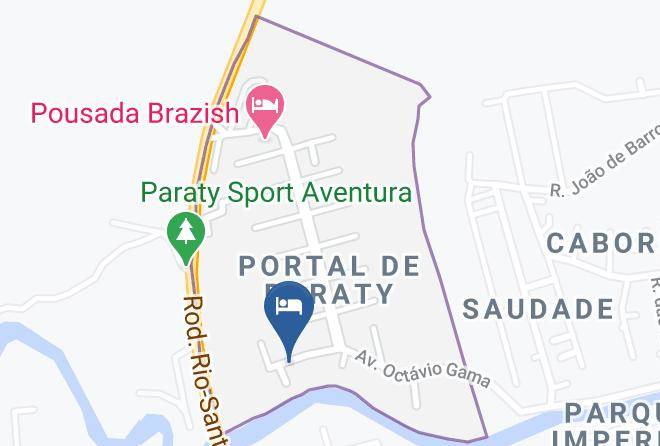Parati - Pousada Rumo Dos Ventos Maps