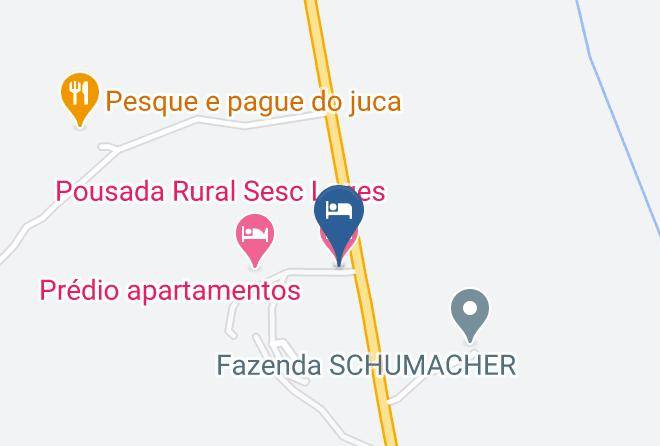 Lajes - Pousada Rural Sesc Lages Maps
