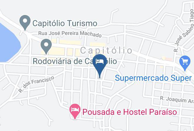 Capitolio - Pousada Sabrina Maps