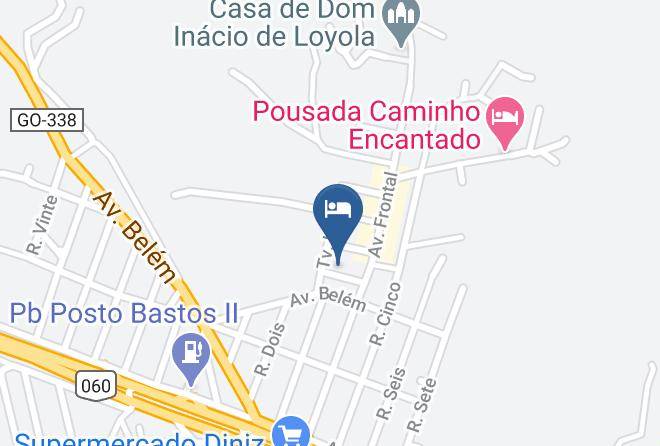 Abadiania - Pousada Sacred Heart Maps