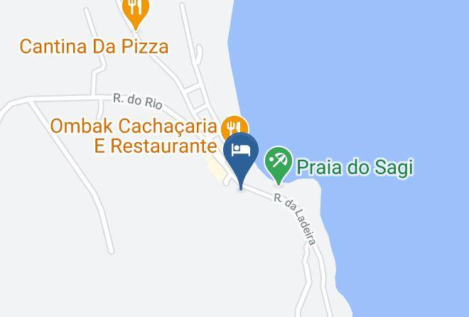 Baia Formosa - Pousada Sagi Iti Maps