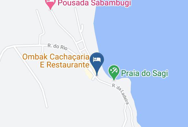 Baia Formosa - Pousada Sagi Manga Rosa Maps