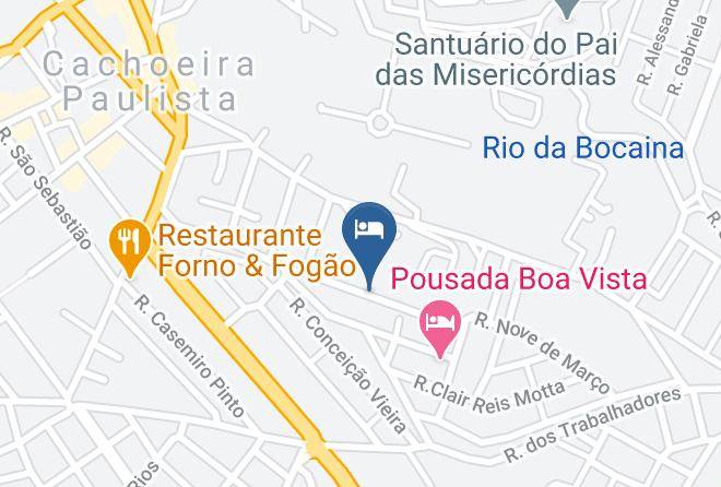 Cachoeira Paulista - Pousada Sagrado Coracao De Jesus Maps