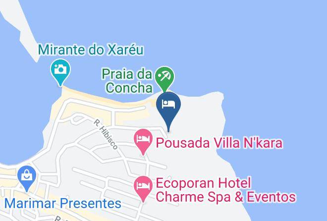 Itacare - Pousada Saira Itacare Ba Maps