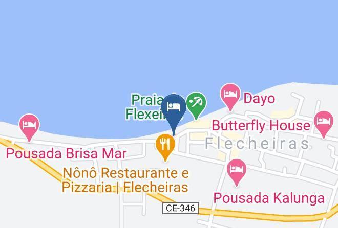 Trairi - Pousada Sandbeach Maps
