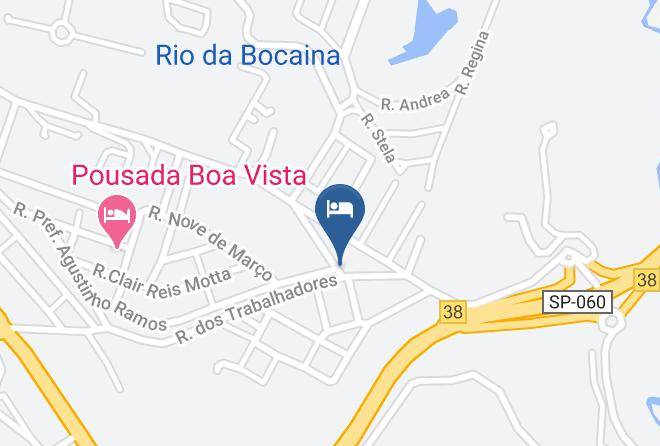 Cachoeira Paulista - Pousada Sant'ana Maps