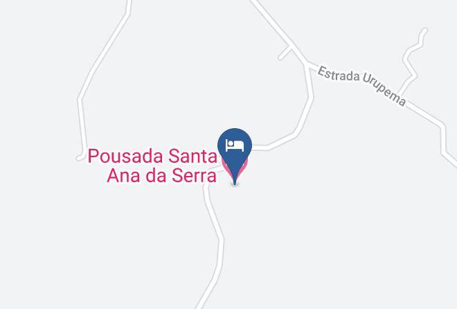 Urupema - Pousada Santa Ana Da Serra Maps