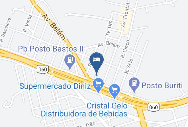 Abadiania - Pousada Santa Branca Maps