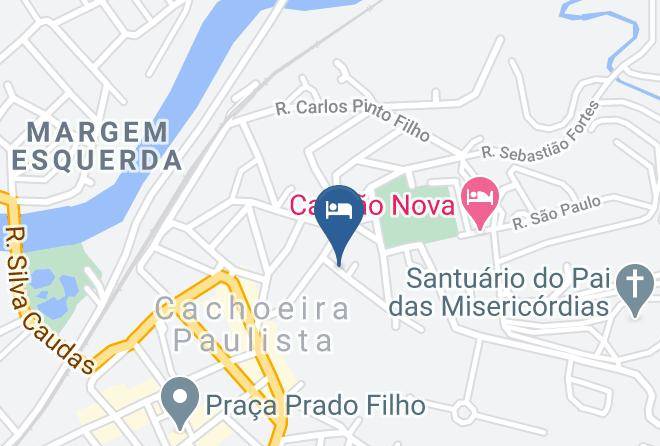 Cachoeira Paulista - Pousada Santa Edwiges Maps