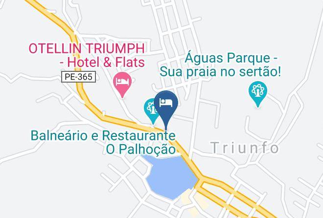 Triunfo - Pousada Santa Elisabeth Maps