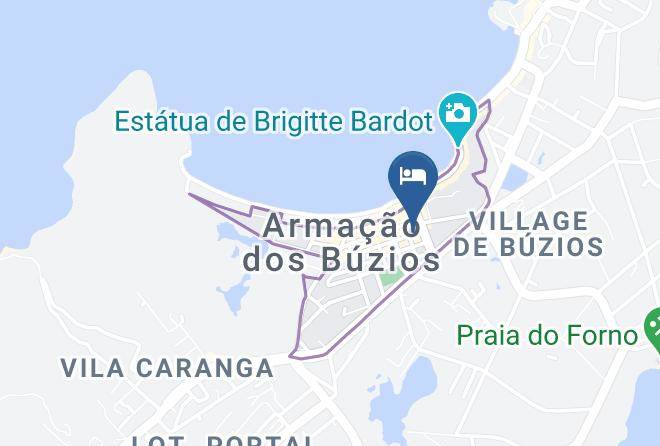 Buzios - Pousada Santa Fe Maps