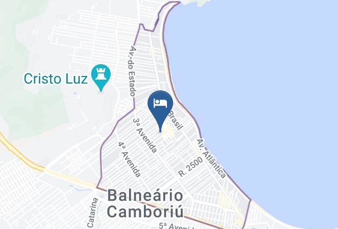 Balneario Camboriu - Pousada Santa Ines Maps