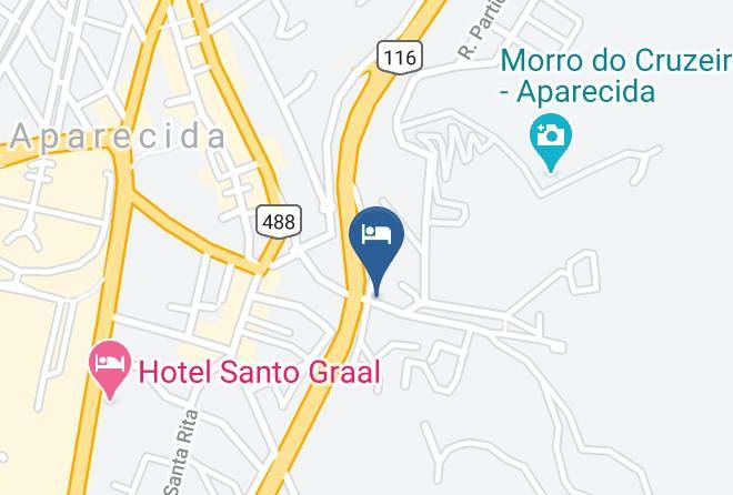 Aparecida - Pousada Santa Luzia Maps