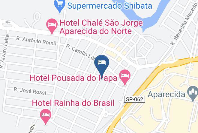 Aparecida - Pousada Santa Maria Maps