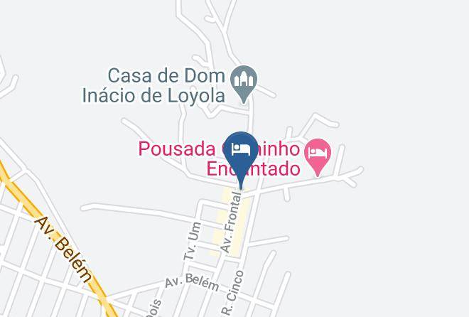 Abadiania - Pousada Santa Rita Maps