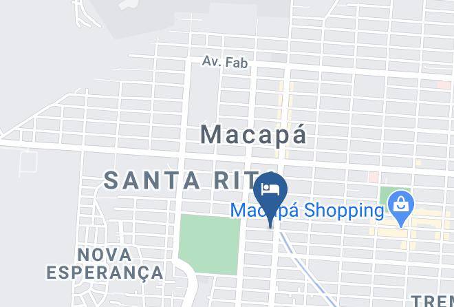 Macapa - Pousada Santa Rita Maps