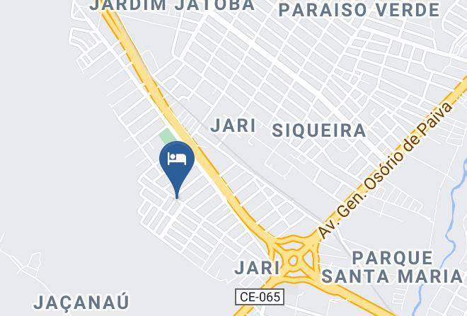 Maracanau - Pousada Santa Rita Maps