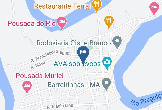Barreirinhas - Pousada Santa Terezinha Maps