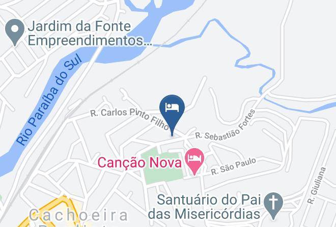 Cachoeira Paulista - Pousada Santa Terezinha Do Menino Jesus Maps