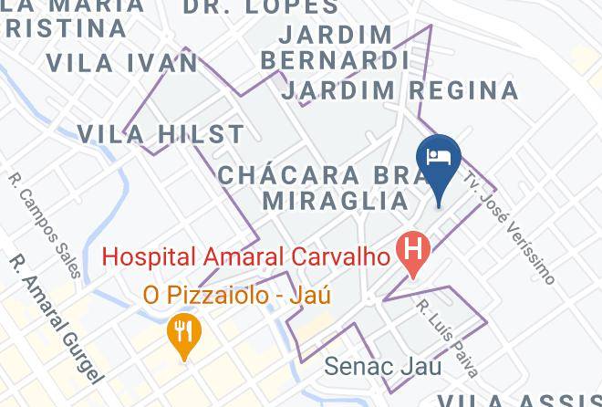 Jau - Pousada Santa Terezinha Maps