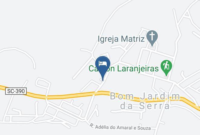 Bom Jardim Da Serra - Pousada Santa Vitoria Maps