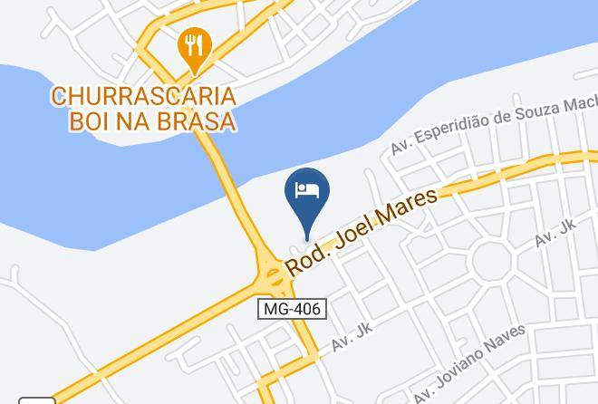 Almenara - Pousada Santana Maps